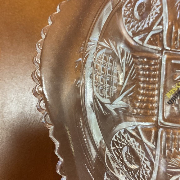 Starburst Covered Butter Dish Round - Picture 3 of 4